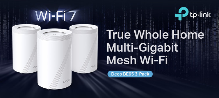TP-link WiFi 7 Mesh 3-pack BE65