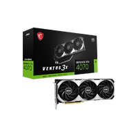 MSI GeForce RTX 4070 VENTUS 3X OC 12GB GDDR6X Next GEN Graphics Card